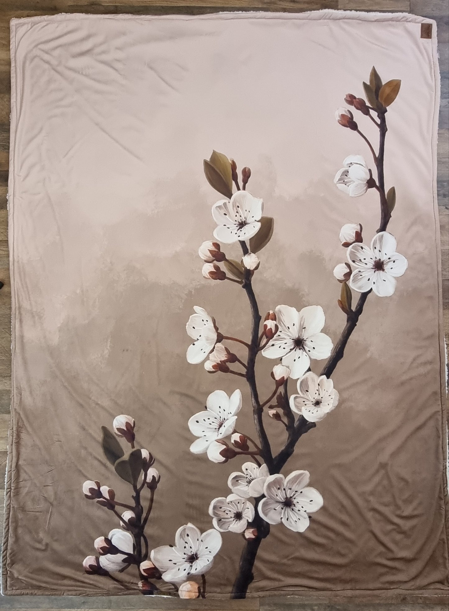 Bloom Sherpa Throw Blanket